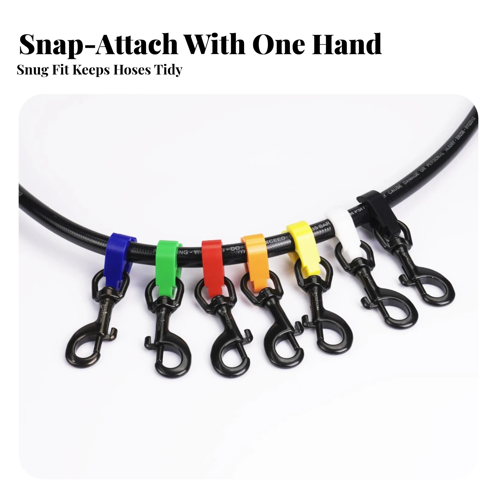Scuba Diving Hose Clip Robust Scuba Hose Clip Easy to Use Sturdy for Divers