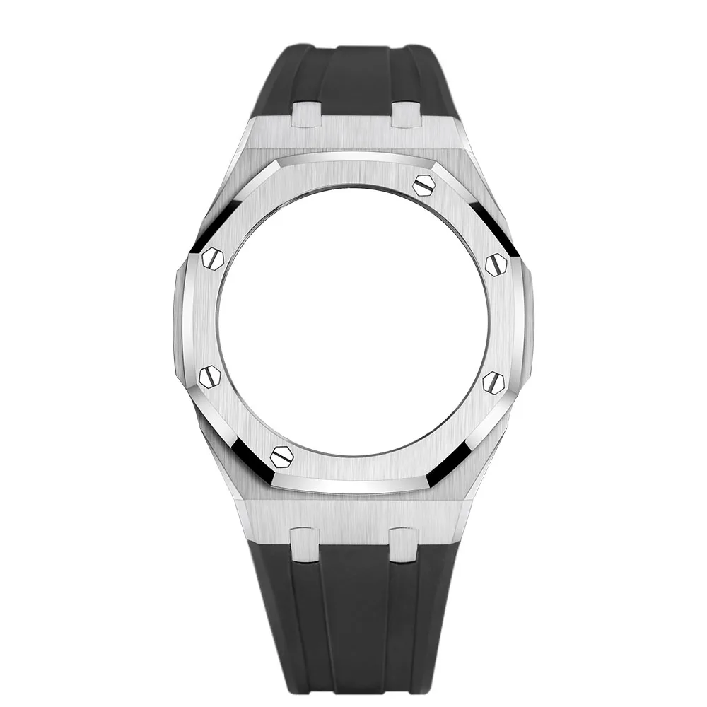 حزام معدني GM-2100 لساعة كاسيو أوك |   ملحقات المزرعة من خشب البلوط |   طقم إطار وحزام بديل (فضي/أسود/ذهبي)