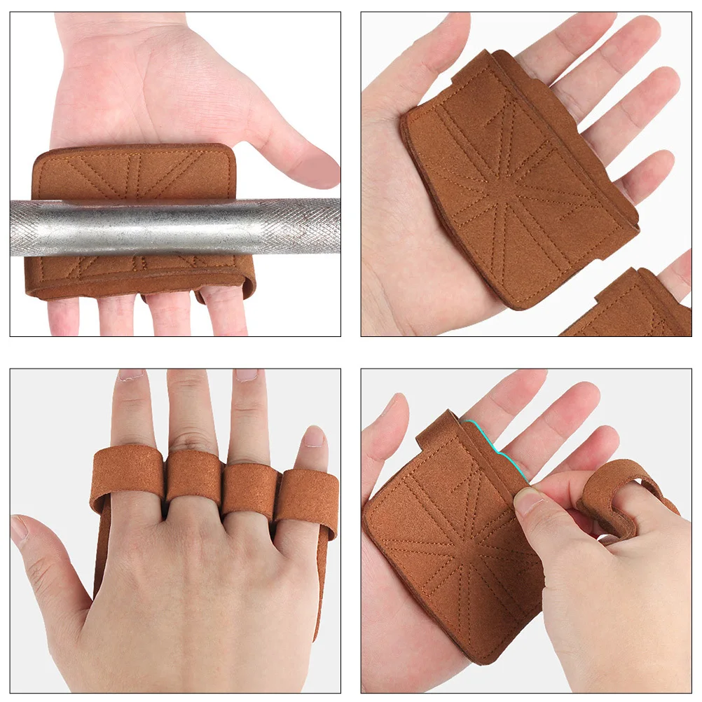 

1Pair Anti-Slip Lifting Grips Palm Protectors Workout Gloves for Sports Fitness Lightweight Long-Lasting Design