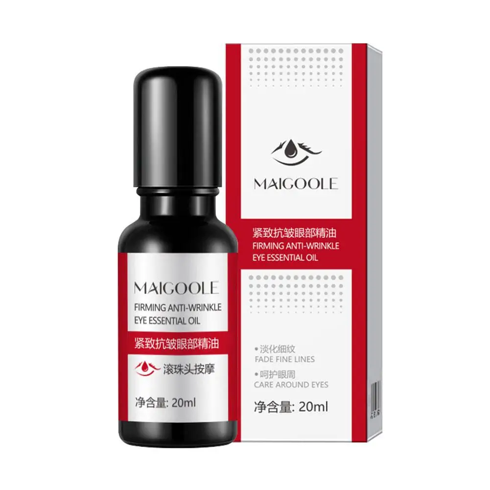 Suero antiarrugas para los ojos, bolsa reafirmante para eliminar las ojeras, línea de elevación del envejecimiento, hinchazón, antidecoloración, Reduce la expresión de los ojos, mejora los ojos, 20ml, S9M8