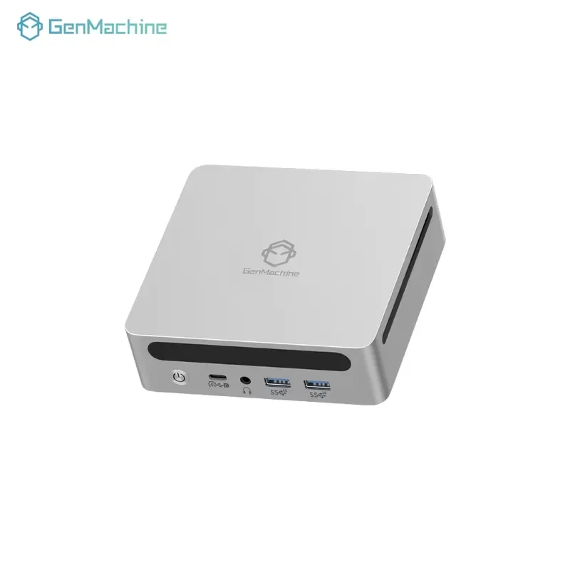 GenMachine BizPro Mini AMD Ryzen 7-7840HS 32GB 512GB SSD Silent Fan HD 2.1+USB-C DP Alt Mode BT5.2 Win11 Pro TPM 2.0