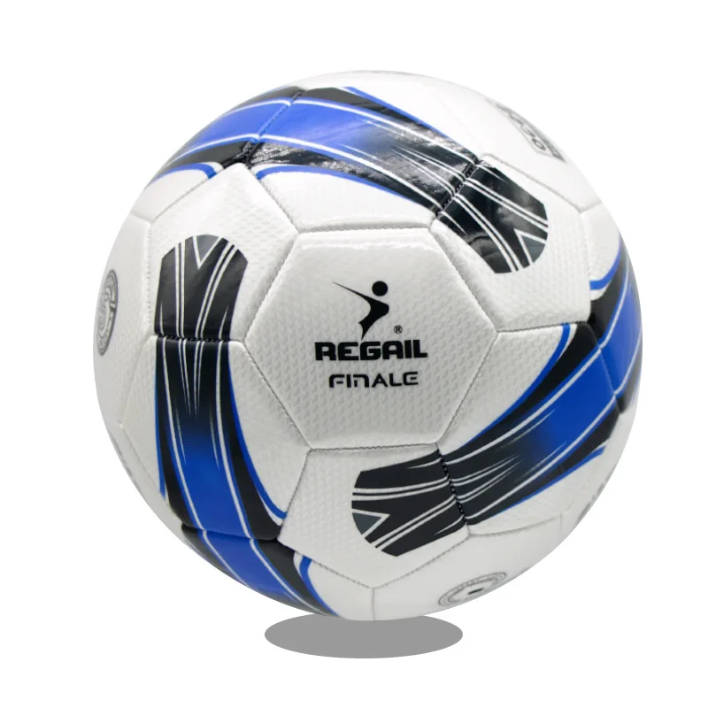 

Soccer Balls Office Size 5 Football PU Leather Outdoor Develop Motor Skill For Teens Practice Football Training Balls