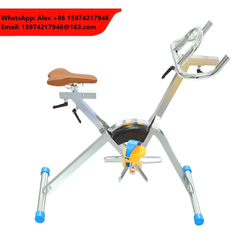 Water Crown Underwater Bicycle Stainless Steel Water Exercise Bike For Swimming Pool Accessories