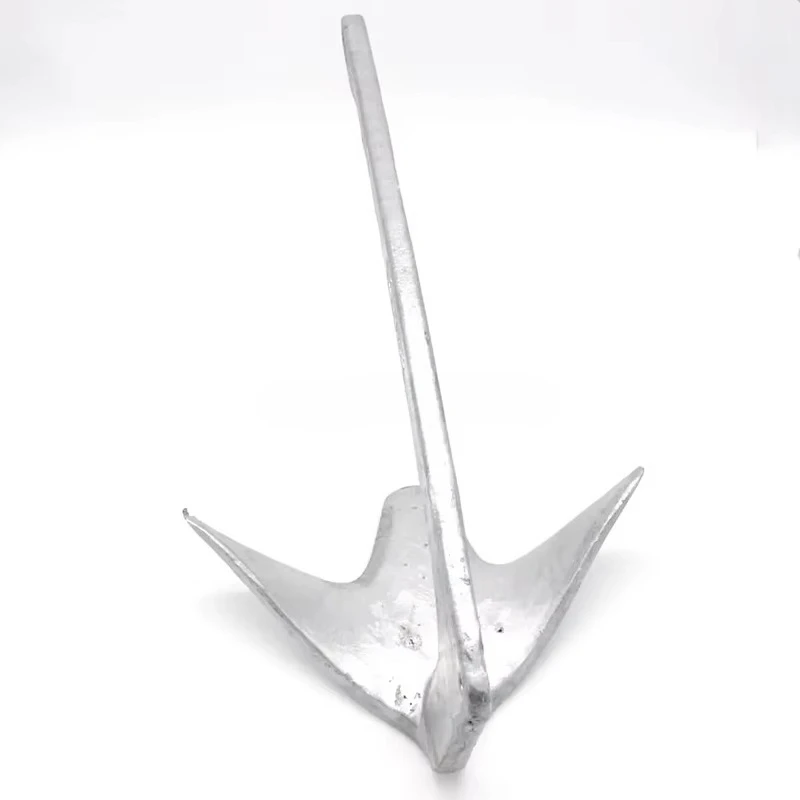 High Quality Galvanized Boat Anchor 50kg Marine Hardware Bruce Anchor