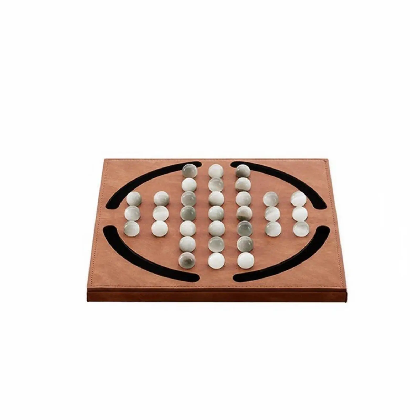 Marble Single Player Board High-End Design Display Board Modern Luxury Desk for Study, Living Room, Office