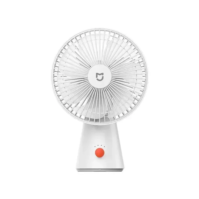 Mijia Portable Desk Fan USB Rechargeable Handheld Mini Electric Fans Cordless Air Cooling Small Fan 4 Gears Speed image 3
