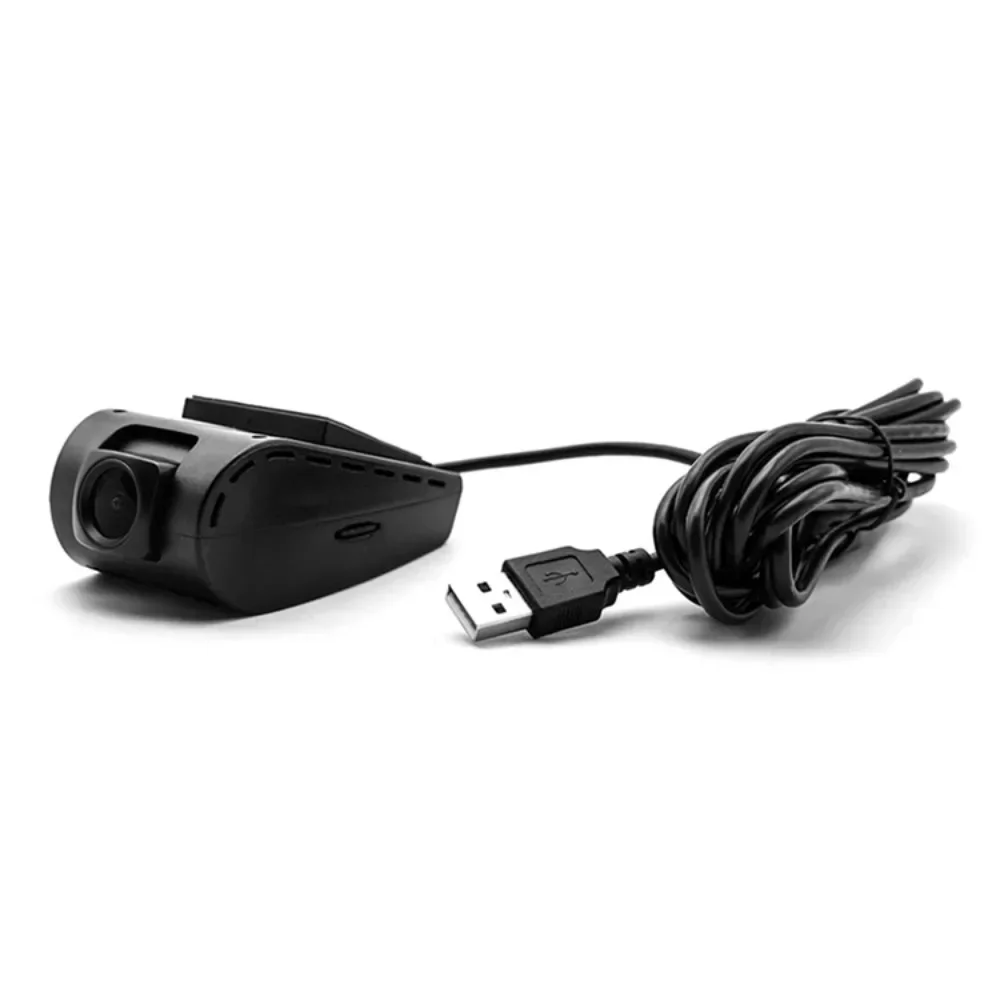 

Black USB Interface Car Data Recorder 1080p HD Car DVR Driving Recorder Camera