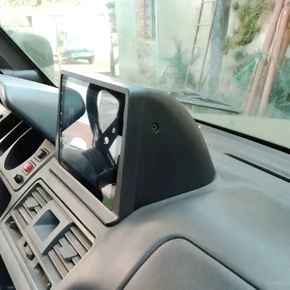 2 Din 9 Zoll/7 Zoll Autoradio-Einbaurahmen für Mitsubishi Pajero Montero V31 Cheetah Kingbox Stereo-Rahmenplatte Adapter Navigationspanel – Detail 2