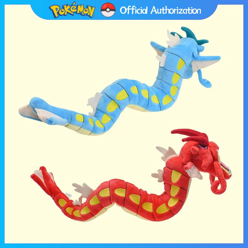 60CM Pokemon Gyarados Plush Toy Cute Cartoon Stuffed Doll Collection Souvenir Garados Léviator Anime Pokémon Toys Birthday Gift