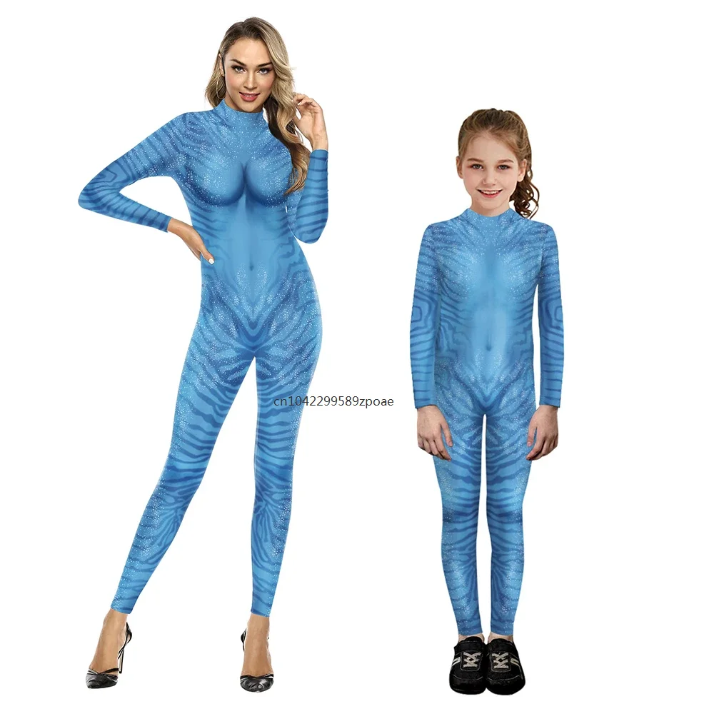 Hallowen Purim Carnival Matching Outfits 3D Digital Printing Party Cosplay Costume Zentai Purim Carnival Outfit 2024