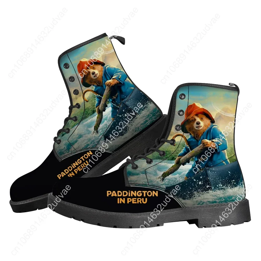 

Paddington in Peru Boots Mens Womens Teenager Shoes Casual Boot Hot Movie Outdoor Light High Quality Couple Customize Shoes