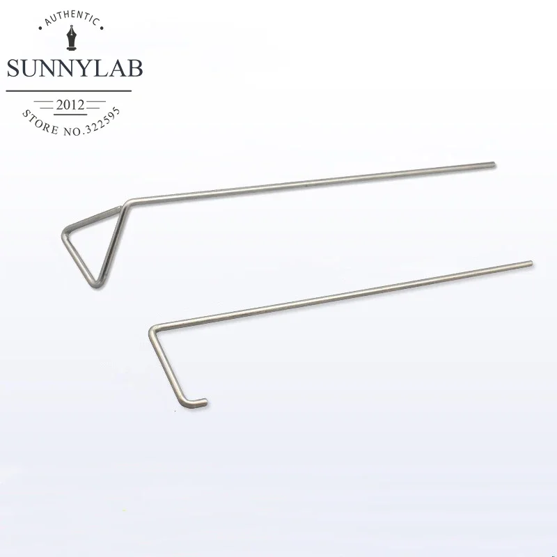 

10pcs/lot Lab Stainless Steel Triangular / L-shape Cell Spreader for Petri Dish Cells Push and Scrape Laboratory Experiment