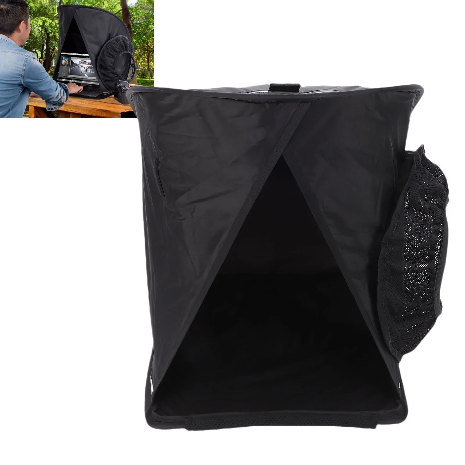 

Laptop Sunshade Bag Waterproofing Dust Proof Multifunctional Computer Screen Hood Portable Computer Tent for Outdoor