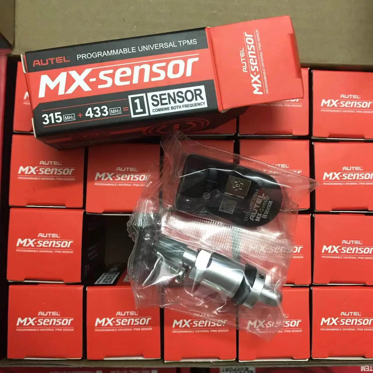 TS601 Autel maxi tpms overseas 508 tire pressure sensor mx-sensor English version 433 + 315