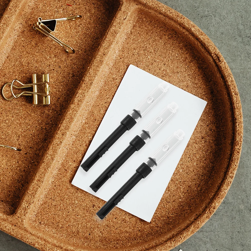 

12Pcs Fountain Pen Ink Auxiliary Absorber Universal 3.4mm Piston Pushpull Quick Ink Replacement Compact Pen Accessory