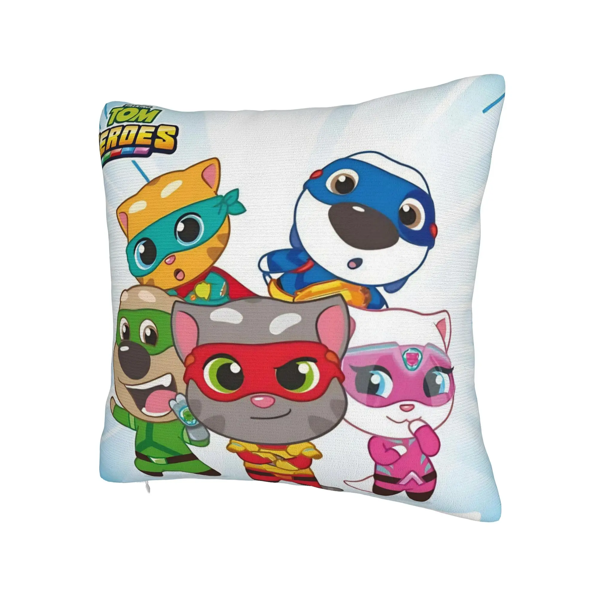 Decorative Pillowcases T-Talking T-Tom And F-Friends Merch Seat  Throw Pillow Case Cover Drop Shipping Multi-Size