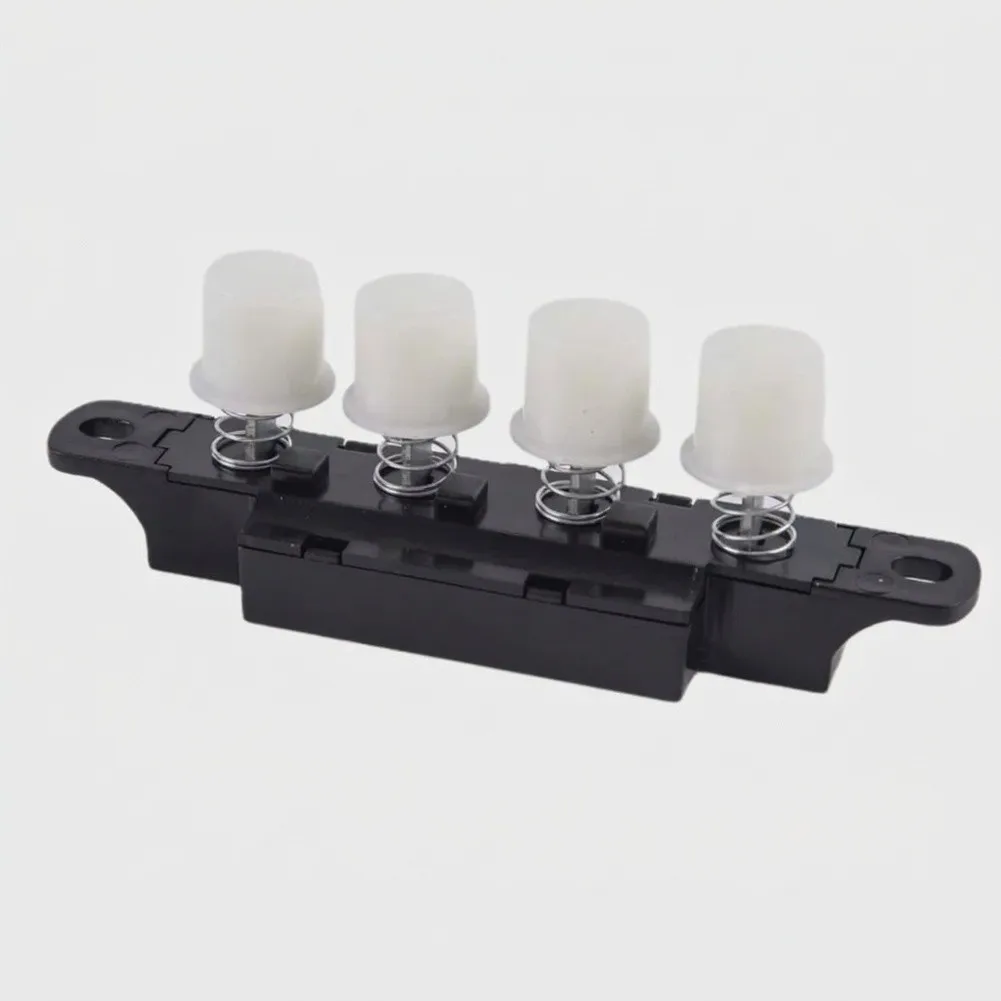 250V 4-Button Style Fan Switch for Plug-In Electric Floor Fans with Three-Speed Control and Plastic Construction