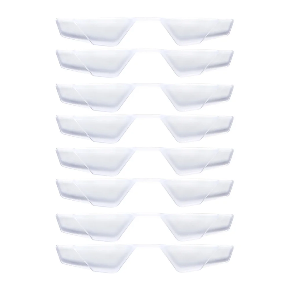 

8 Pcs Door Trim Protector Car Sill Guard Transparent Bumper Strip Anti-collision