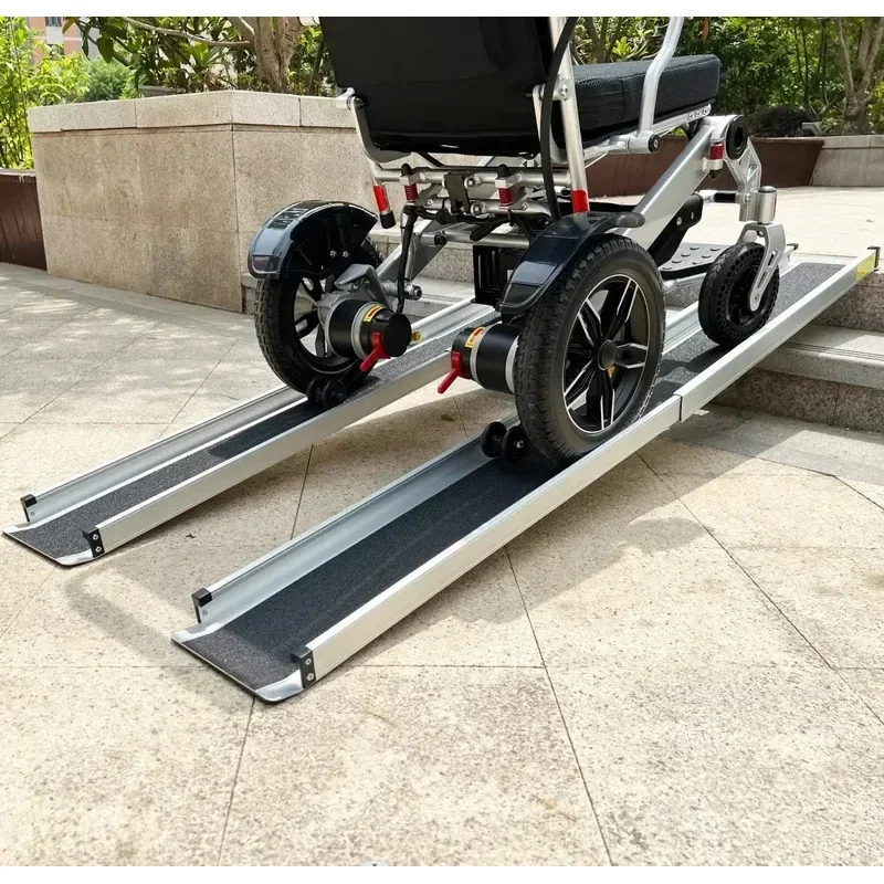 180Cm 6Ft Telescopic Portable Wheelchair Ramps Loading Ramp