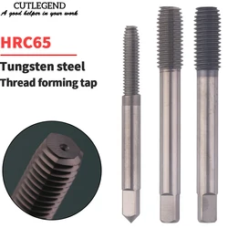 Solid Carbide Extrusion Tap HRC65 Tungsten Steel Thread Forming Tap Fluteless Tap NRT M2 M2.5 M3 M4 M5 M6 M8 M10 M12 For Steel