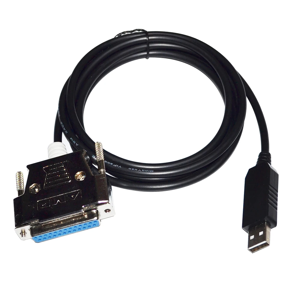 FT232RL RS232 USB TO D-SUB 25PIN DB25 FEMALE ADAPTER SERIAL COMMUNICATION CABLE FOR BIO-TEK AUTOMATIC MICROPLATE READER PN 75053