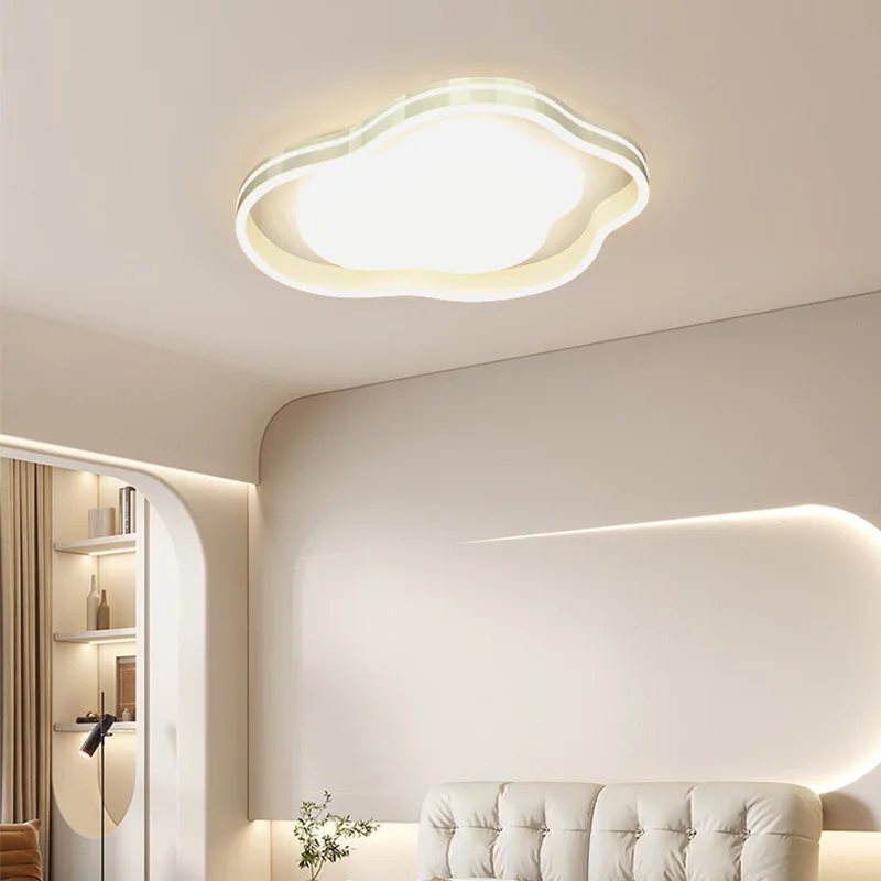 Living Room Cloud Light Ceiling Light Bedroom Dining Room Light Simple Nordic Modern White Round LED Home Decoration Light