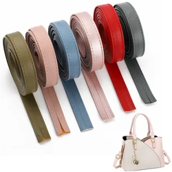 3Meters 2cm Faux Leather Strip Ladies DIY Bag Strap Flat Cord Band Handbag Belt Crossbody Necklace Bracelet Making Accessories