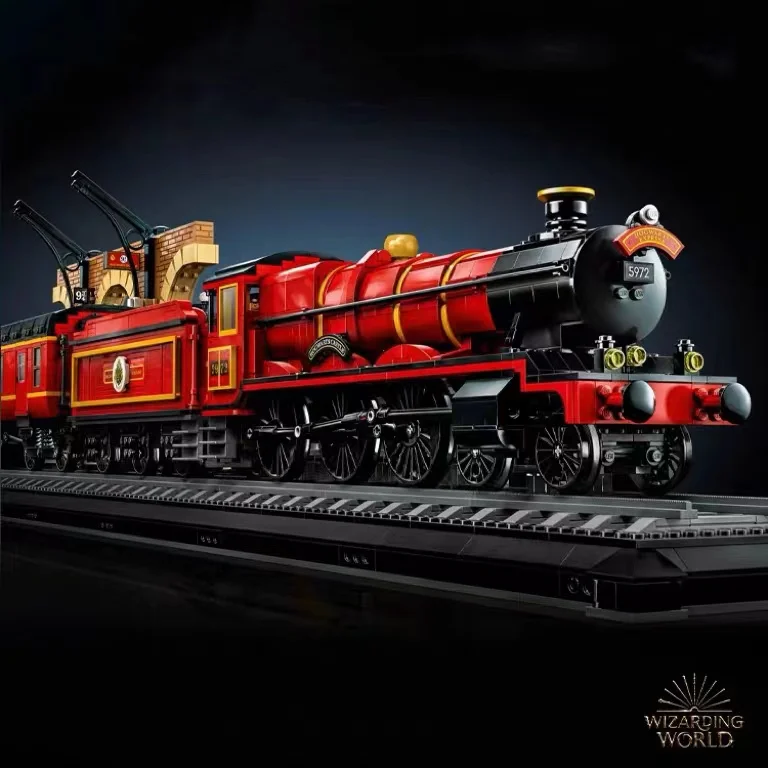 Collector's Edition 5129Pcs 76405 118CM Express Train Building Set Bricks with Small people Toys For Adults Gift