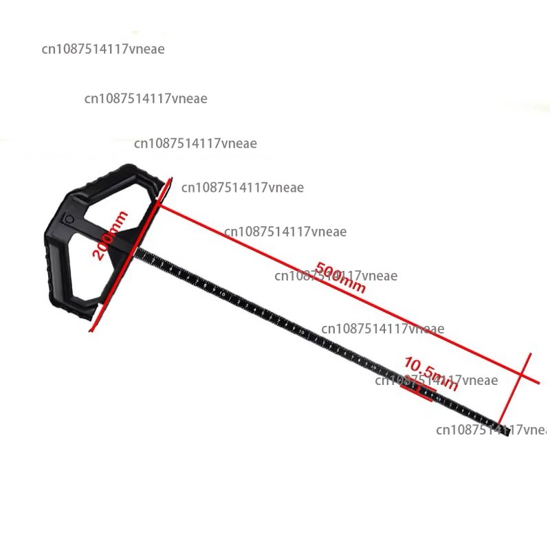 350-500MM Electric Circular Saw Parallel Ruler Back Guide Ruler Universal Jigsaw Guide Ruler Woodworking Tools