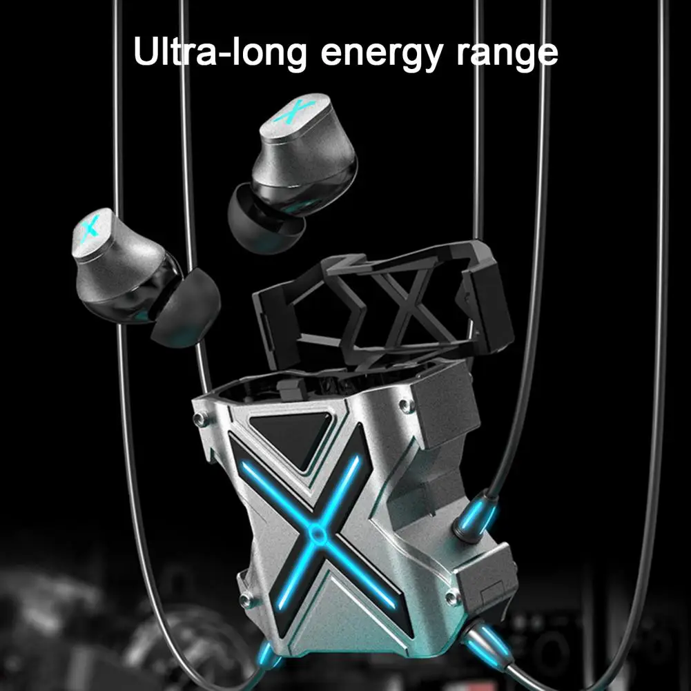 سماعات أذن للألعاب مقاومة للعرق ، سماعة أذن لاسلكية ، صوت ستيريو HiFi ، بلوتوث ، سماعات رأس مقاومة للماء ، موسيقى ، مكالمة