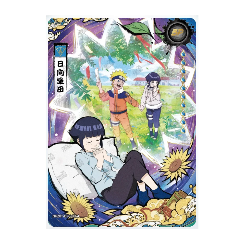 KAYOU NRZ07-SE SP 1~4 series NRZ07-AR BP MR 1~7 series NARUTO Hyuga Hinata rare Collection card Christmas birthday gift toys
