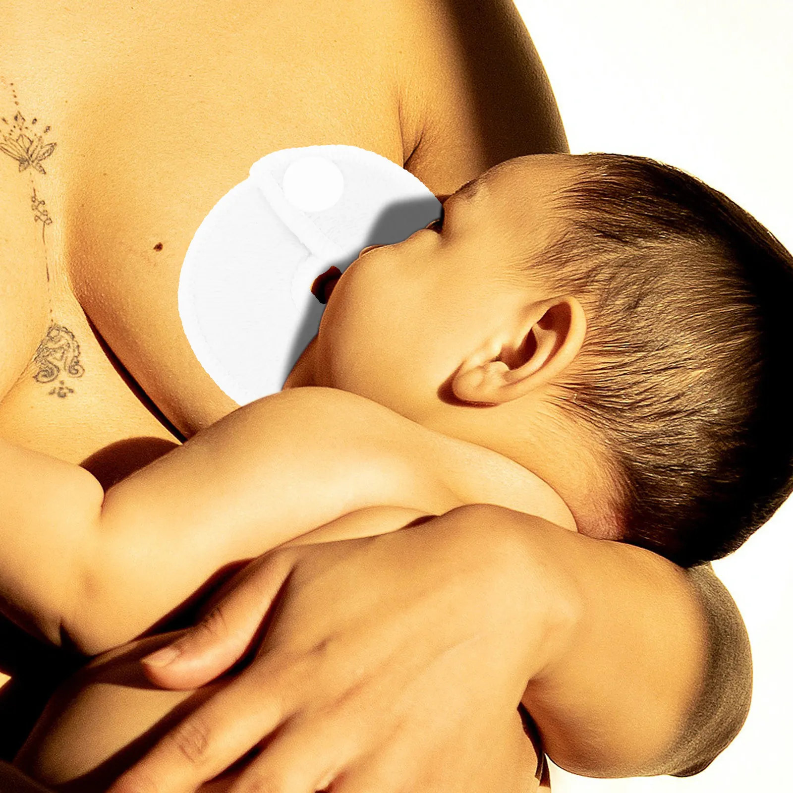 28Pcs G Shape Tube Button Pads Bamboo Fiber Reusable Skin-Friendly Abdominal Feeding Tube Holder Cushion Cover for Tubes