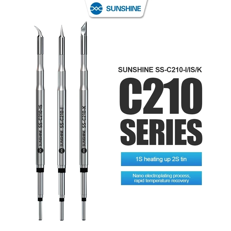 

Универсальное паяльное жало SUNSHINE C210 SS-C210 (I/IS/K)