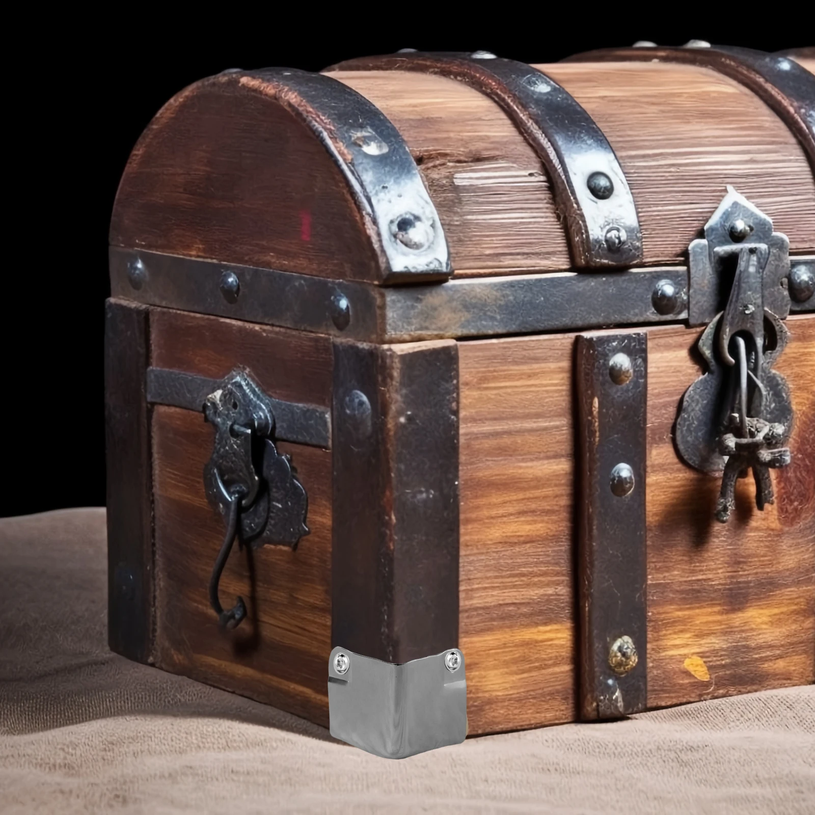 10 قطعة حشوات للزوايا المعدنية واقيات حافة الطاولة أغطية زوايا الأثاث لحماية التغليف واقيات حافة الطاولة