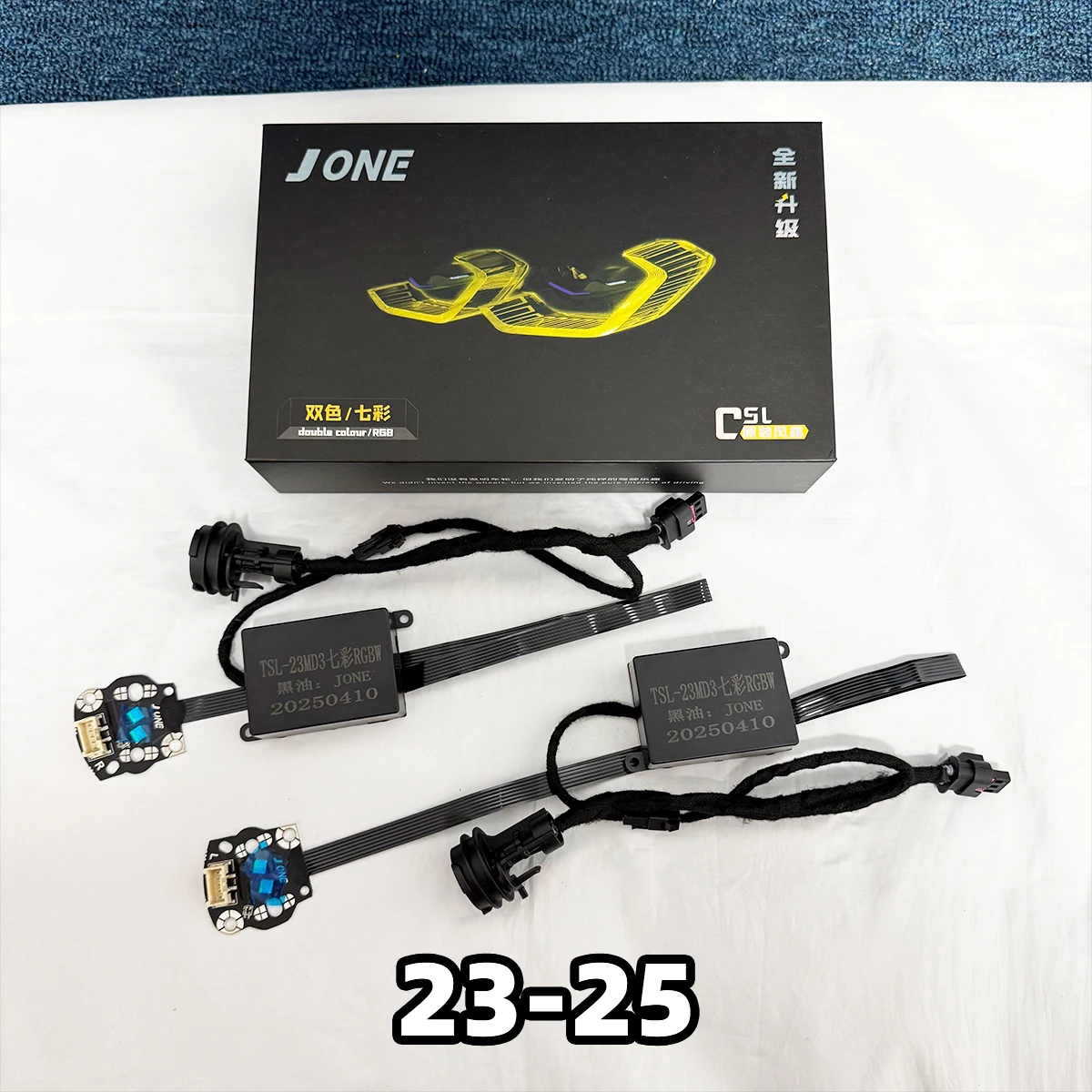 RGB LED DRL Module APP Color Control For Tesla Model 3 2023-2025 Plug and Play Daytime Running Light view 6