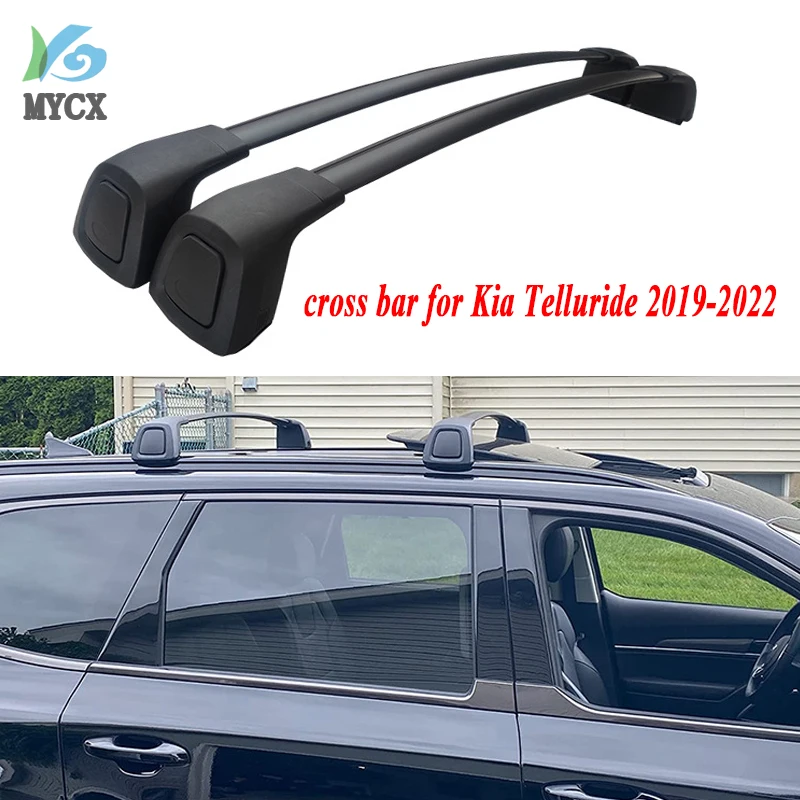 Kingcher Upgraded Car Luggage Carrier Aluminum Roof Rack for Kia Telluride 2019 2020 2021 2022