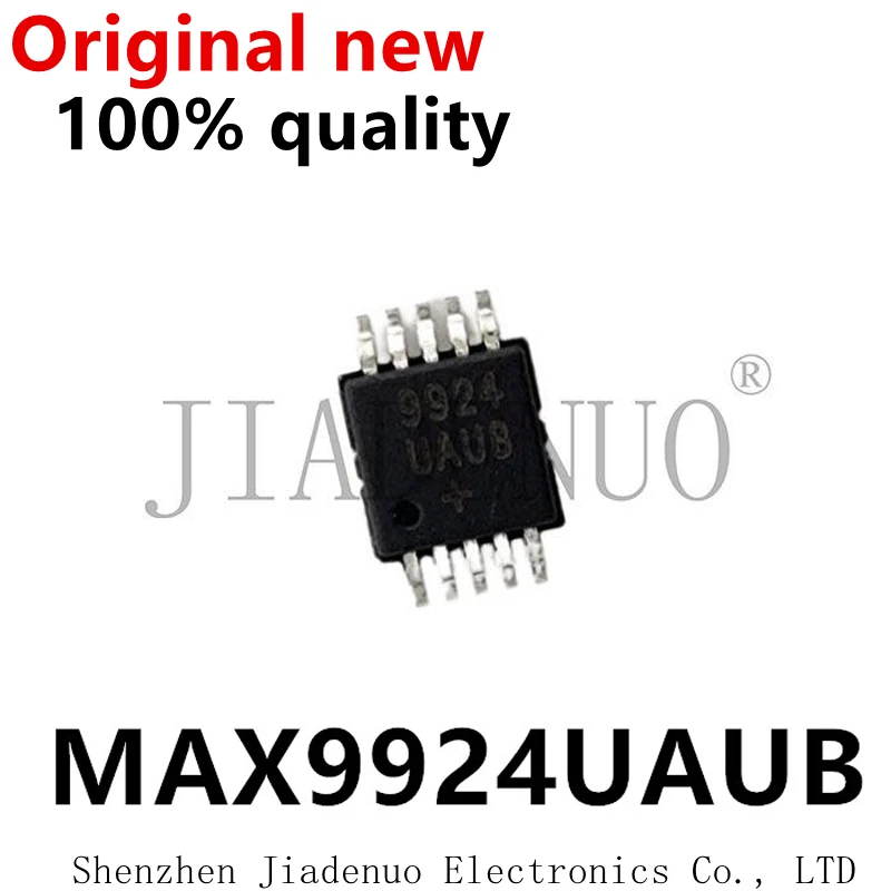 (1-2pcs)100% original New MAX9924UAUB+T  9924UAUB MSOP-10 Chipset