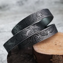 European and American Style Personality Celtic Wolf World Tree Fashion Retro Personality Men's Bracelet Accessories