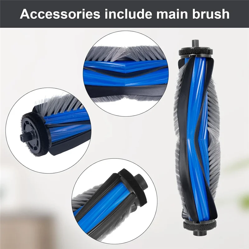 A44T For Ecovacs Deebot T80 Omni Robot Vacuum Cleaner Main Side Brush Hepa Filter Dust Bags Accessories