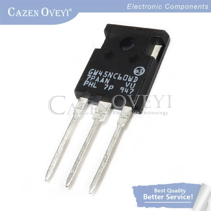 5pcs/lot GW45NC60WD GW45NC60 6R199P 6R199 150EBU04 IGW30N60T G30T60 TO-247