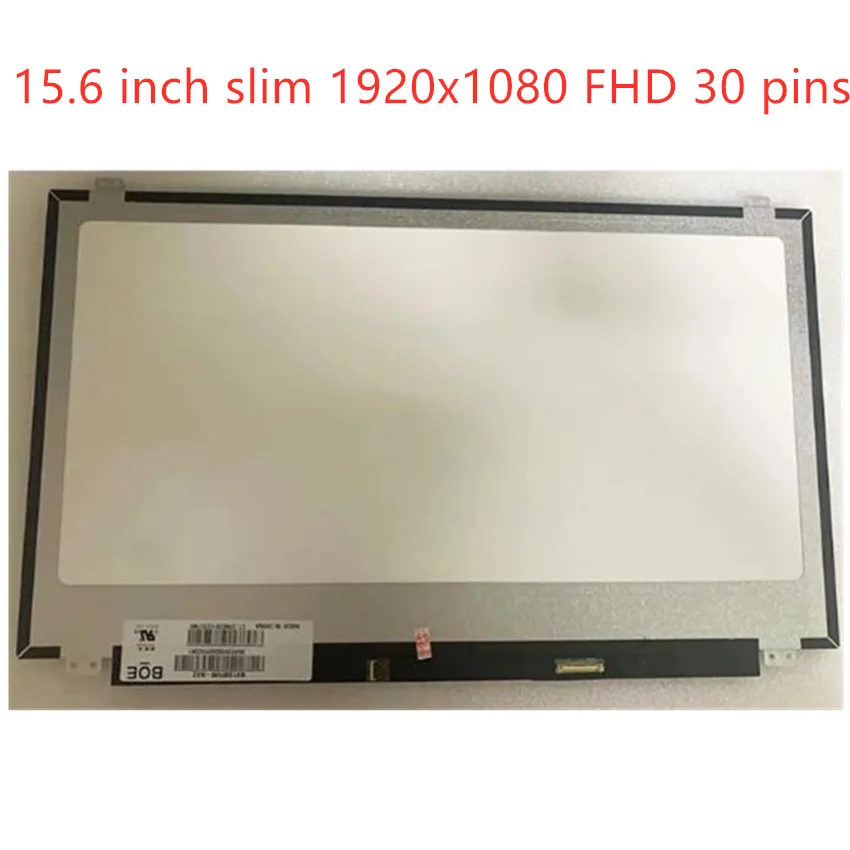 New 15.6 LED LCD FHD 1920 X 1080 Screen Replacement for Acer NITRO 5 AN515- 43-R5KH, NITRO 5 AN515-43-R7SV Laptop Matte IPS Display Panel 30 pin connector Non-Touch