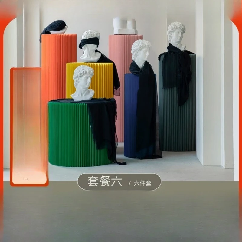 Round display stand, customizable display stand
