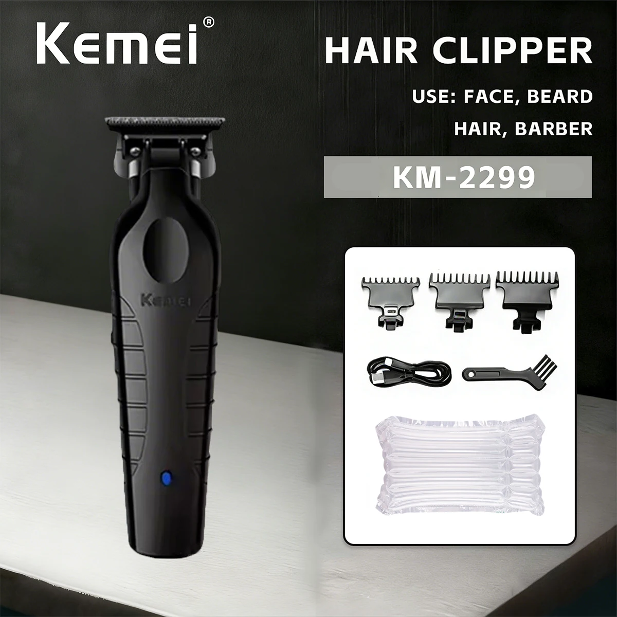 Kemei Hair Trimmers Professional Hair Clippers F1 -Super Motor
