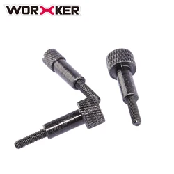 WORKER-tornillo apretado a mano, compartimento de batería para Nerf CS-18 n-strike Elite Rapidstrike, negro