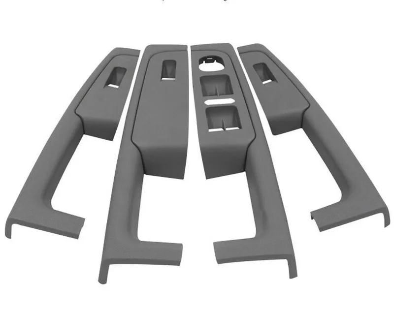 

Black For Skoda Superb 2007-2014 door handle rear left/right door armrest panel inner handle frame Lifter switch box
