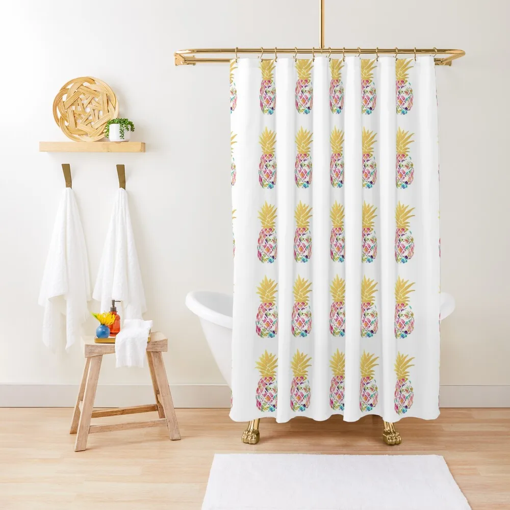 

Pineapple Shower Curtain Bathroom Decor For The Bathroom Bathroom For Shower Funny Shower Curtain