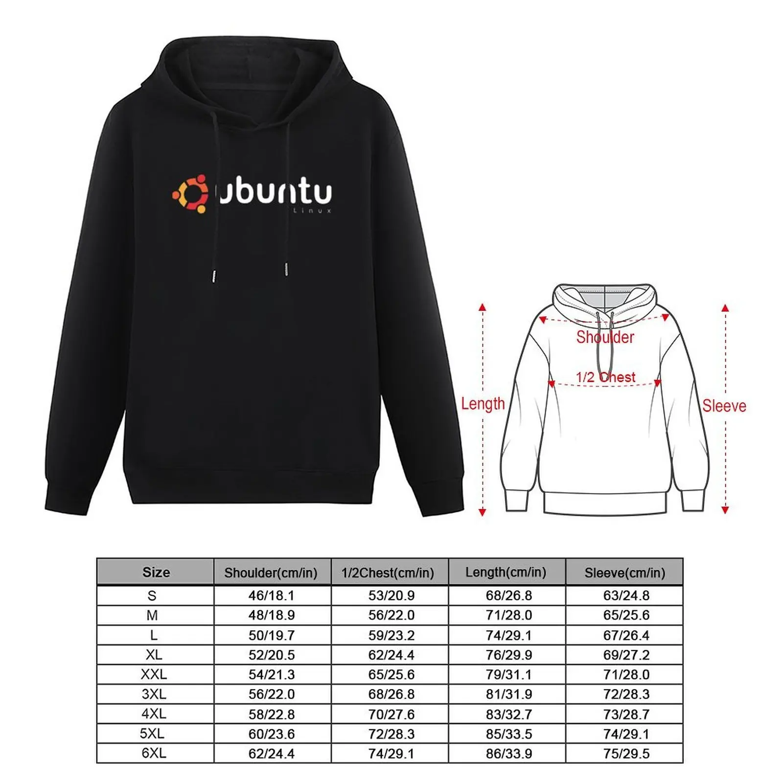Ubuntu Linux هوديي ملابس رجالية الخريف الرجال الشتاء سترة أنيمي الملابس الخريف هوديي