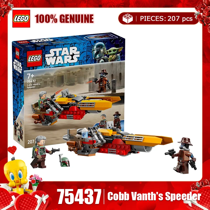 

LEGO Building Blocks Star Wars Series 75437 Cobb Vance Flying Motorcycle Children's Puzzle Building Blocks Toy Gift
