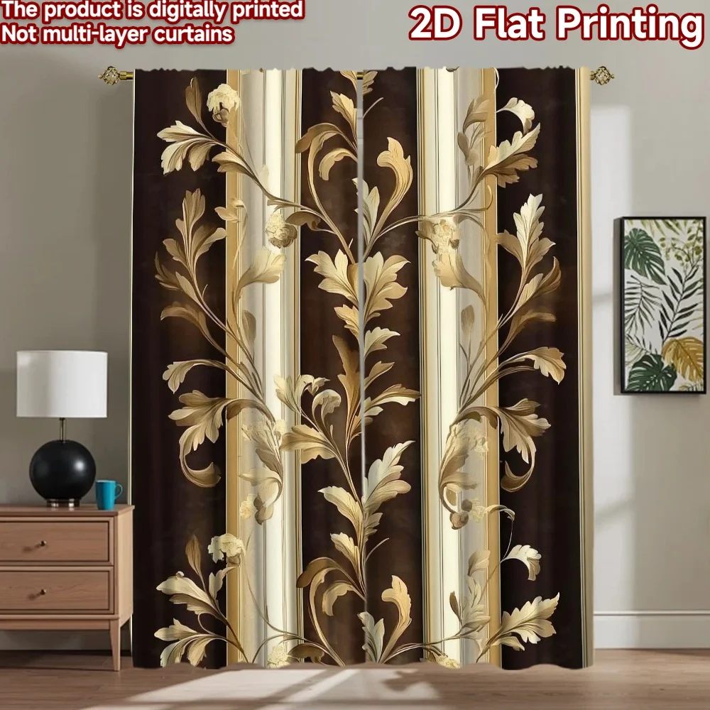 

1pc 2D flat Photography Backdrop Background Banner Floral Stripes (2) 100% Polyester Festive Holiday for Home decorations for