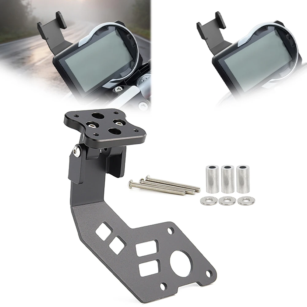 

For DUCATI SCRAMBLER 800 Scrambler800 2024-2025 Motorcycle Aluminum GPS Navigation Bracket Phone Adapter Holder Support Mount